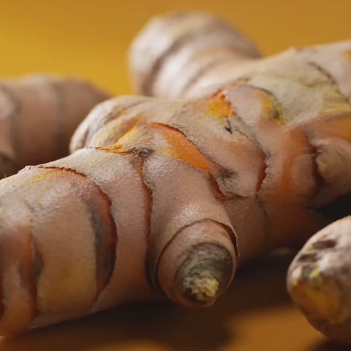 Edenana Turmeric Powder short product film showing ingredient motion, preparation, and finished drink